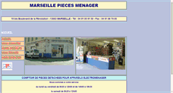 Desktop Screenshot of marseillepiecesmenager.com